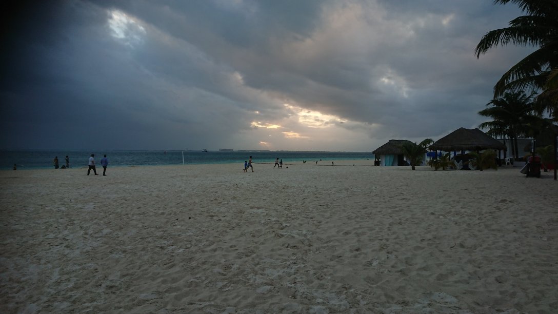 Solnedgang på Isla Mujeres
