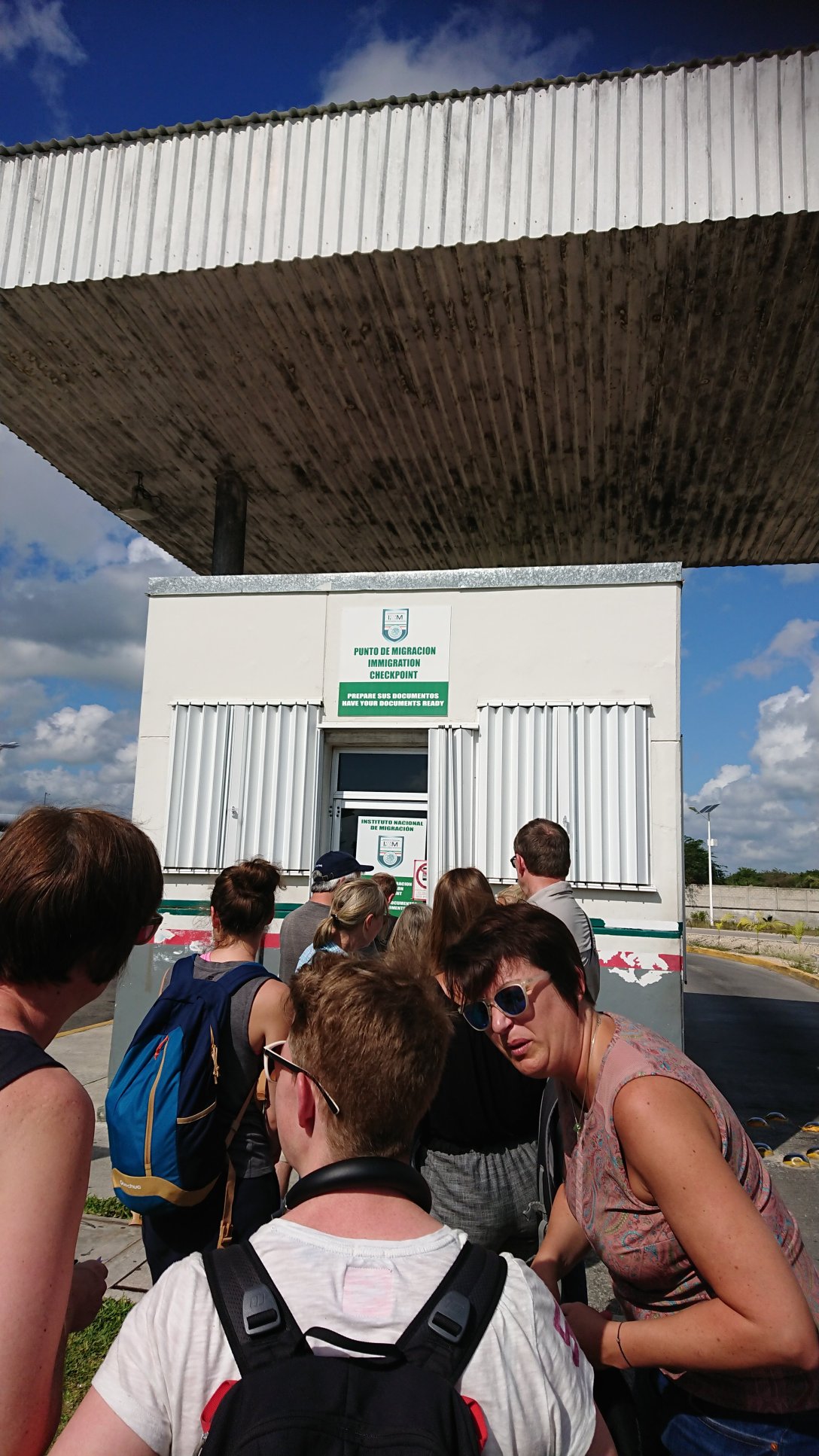 Grænsekontrollen i Mexico